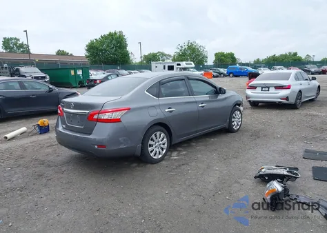 2015 Nissan Sentra S z USA, uszkodzony, nr VIN 3N1AB7AP3FY373702
